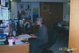 Debbie Scott at work - 100 Holland Court
