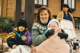 Thibert Family at the Santa Claus Parade
