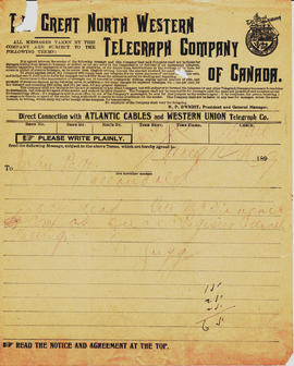 Telegram - to John Page