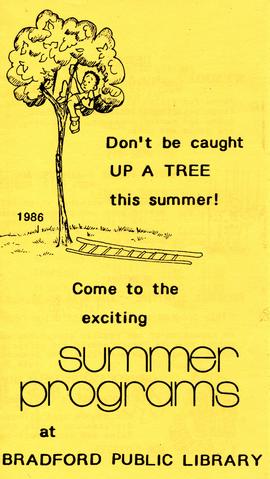 1986 Library Summer Programs