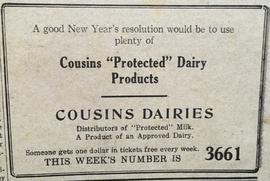Cousin's Dairy Ad