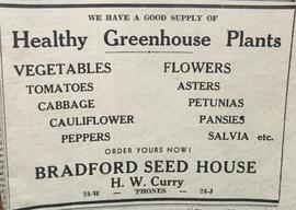 Bradford Seed House Ad
