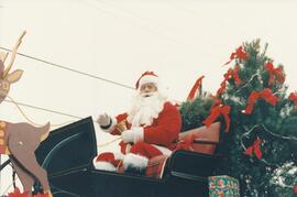 Santa Claus Sleigh Float