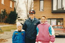 Police Officer with Children