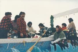 Fishing Rowboat Float