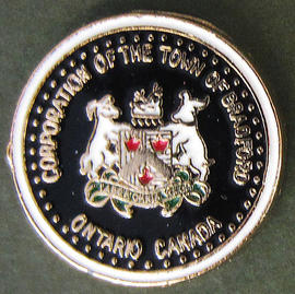 Corporation of the Town of Bradford pin