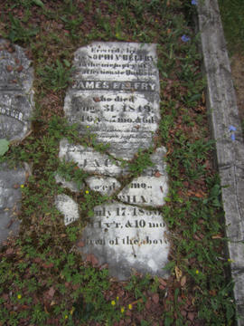 Belfry, James grave marker