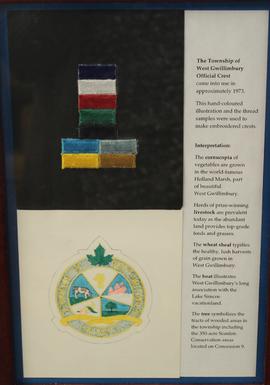 Township of West Gwillimbury Embroidered Crest Sampler