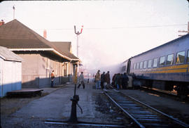 CN Train boarding 1979