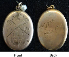 1905 Ontario Lacrosse Association Champion pendant