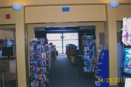 Old Library interior, facing children's area