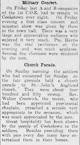Military Concert - Church Parade