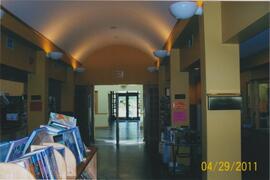 Old Library interior facing entrance - 100 Holland Court