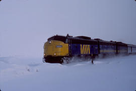 Via Rail in the winter - 1986