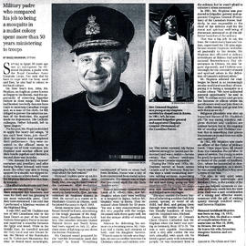 Hopkins, Ormond obituary from the Globe and Mail
