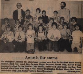 Awards for atoms