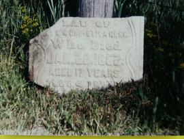 Christina Gunn Grave Stone