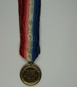 Myra Wood's Victory Medal