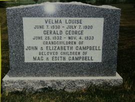 Campbell Grave Stones