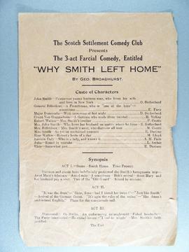 The Scotch Settlement Comedy Club