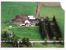 Aerial of the Lloyd Farm