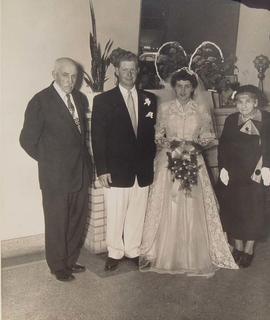 Doris & Allan Glassford's Wedding