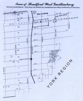 Map of Hollows and Deerhurst