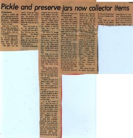 Pickle and Reserve jars now collector items