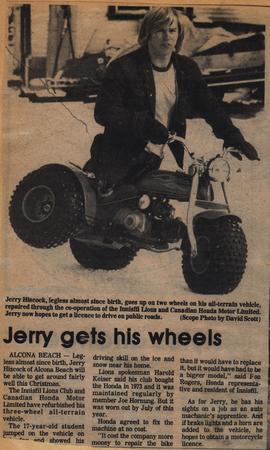 Jerry gets his wheels