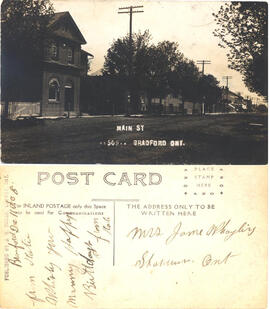 Main Street Postcard