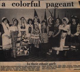 a colorful pageant
