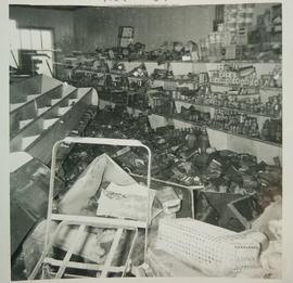 Store interior - Hurricane Hazel
