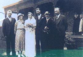 Stanley and Muriel Cairns wedding