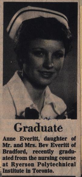 Graduate Anne Everitt