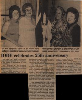 IODE celebrates 25th anniversary