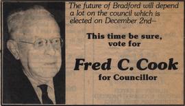 Fred C. Cook Campaign