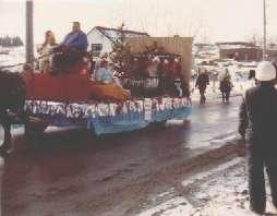 Women's Institute float - Santa Claus Parade