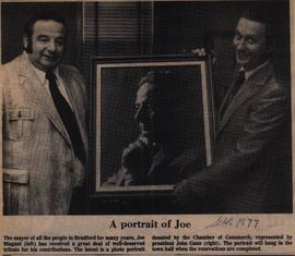 A portrait of Joe